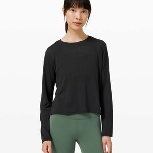 lululemon athletica Black Long Sleeve Top